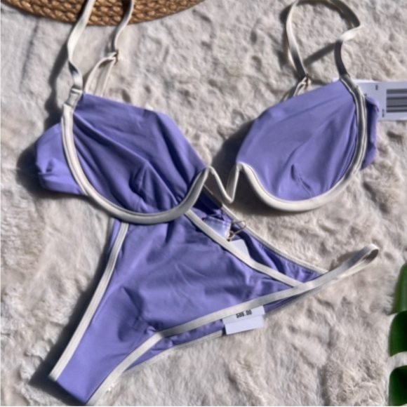 L*Space Nico Underwire Top And Tommy Bitsy Bottom - Picture 10 of 11